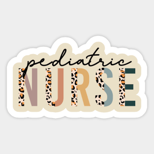 Pediatric Nurse Sticker